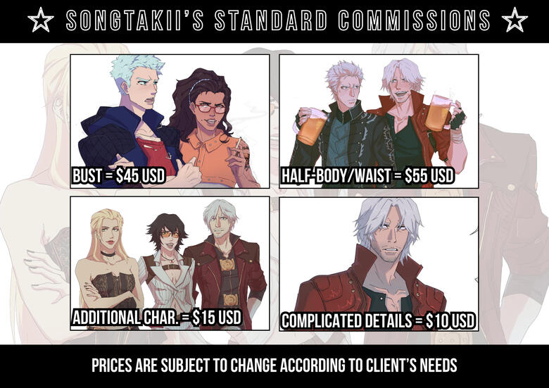 Cutscene Prices